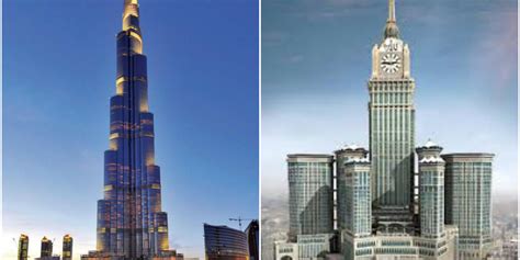 هل يُنزع لقب أعلى مبنى في العالم من برج خليفة بعد كشف الارتفاع الحقيقي لساعة مكة؟