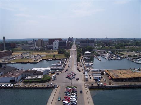 Erie Pa Downtown Erie From The Bicentennial Tower Photo Picture
