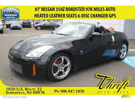 2007 Magnetic Black Pearl Nissan 350z Touring Roadster 103082419 Photo