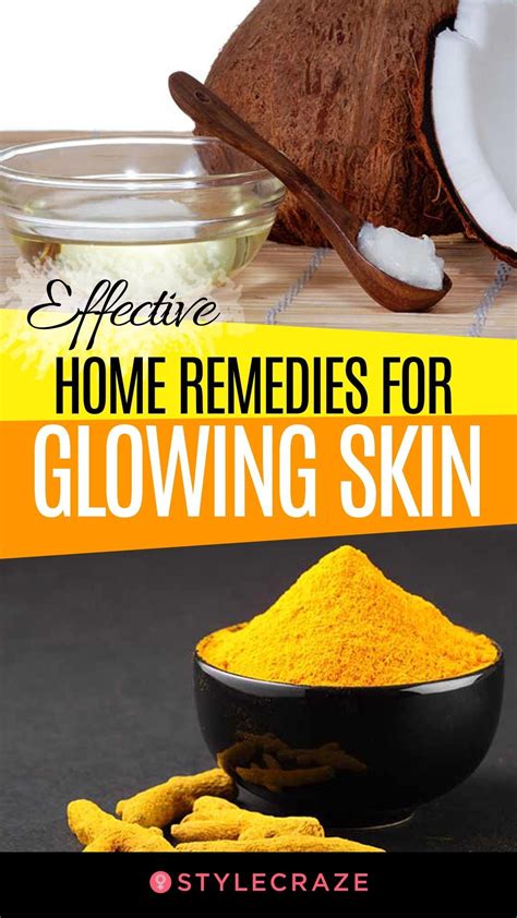 22 Home Remedies To Get Glowing Skin Remedies For Glowing Skin