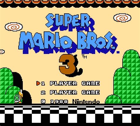 Game Super Mario Bros 3 Nes 1988 Nintendo Oc Remix