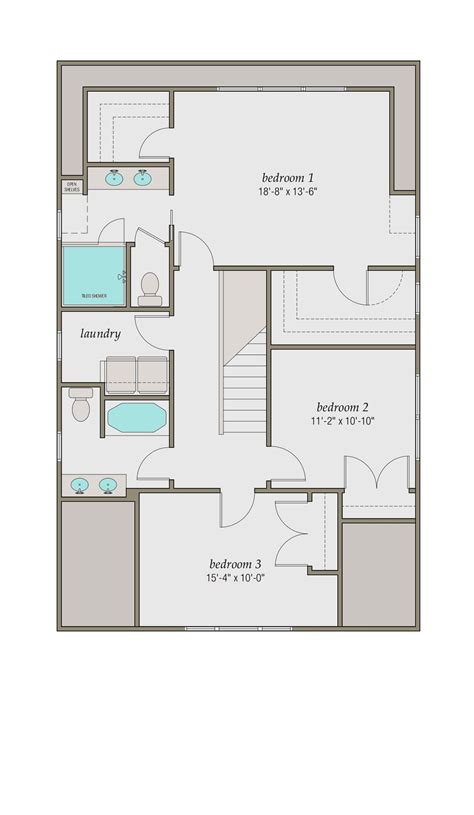 Craftsman Style House Plan 4 Beds 3 Baths 2268 Sqft Plan 461 48