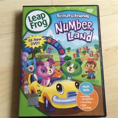Leapfrog Dvd Numberland Hobbies And Toys Toys And Games On Carousell