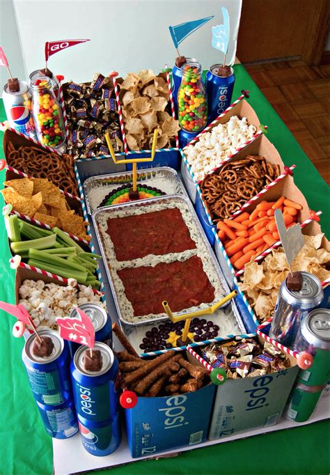 6 Snack Stadiums Worth Cheering For Superbowl Party Food Football Snacks Healthy Superbowl