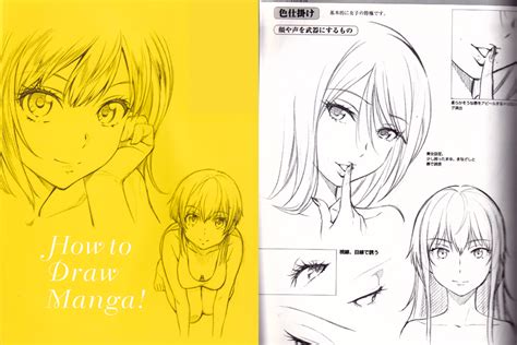 How To Draw Manga Characters Facial Expressions Drawing Reference Book