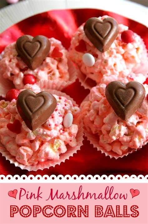 Pink Marshmallow Popcorn Balls Catch My Party