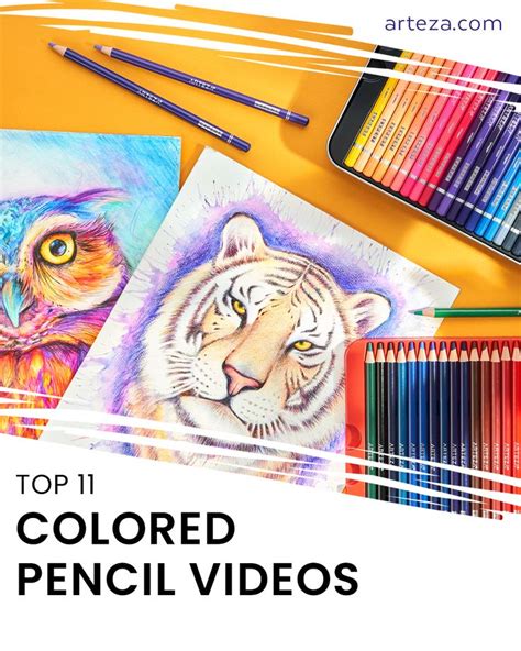11 Videos That Will Transform How You Use Colored Pencils Colored