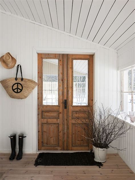It can create an amazing contrast to the smooth, classic countertops. French doors | Doors interior, Wood doors interior, Wood doors