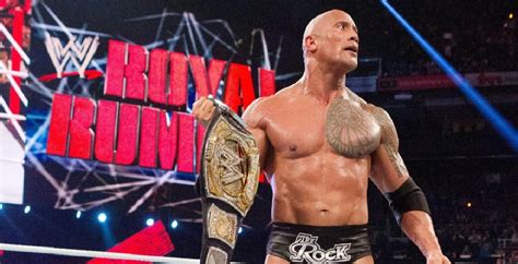 the rock every wwe title reign ranked