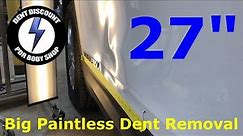 Big Paintless Dent Removal 27" No Paint No Filler