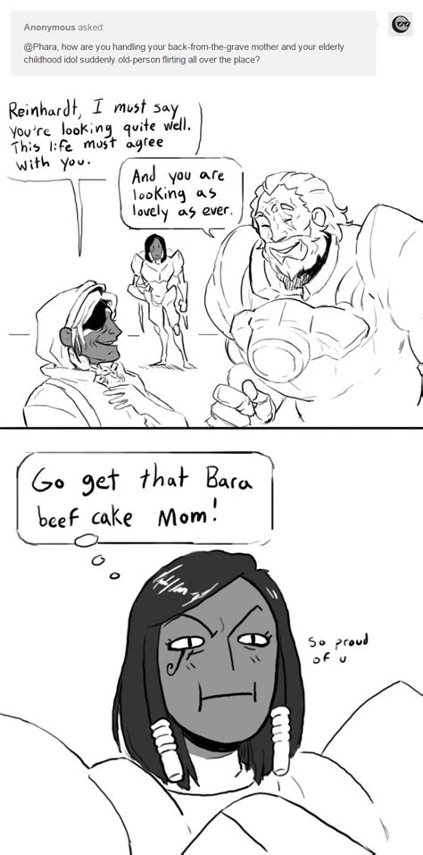 How Pharah Feels About Her Mothers Flirting Overwatch Know Your Meme
