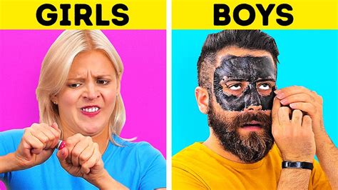 Girls Vs Boys Daily Struggles We All Can Relate To Youtube