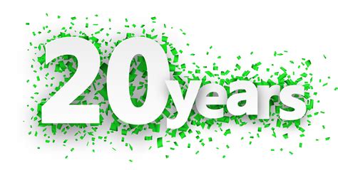 Celebrating 20 Days The 20 Year Company Anniversary D