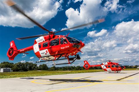 Schweizerische Rettungsflugwacht Rega Erhält Neue Rettungshelikopter