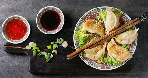 Flip the pan upside down while pressing the plate to invert the. Vegetarian Gyoza Dumplings | kFlex recipes | Kenwood