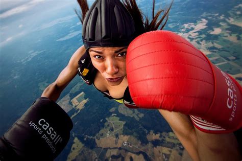 Boxing Skydiving Girl By David Bengtsson On 500px
