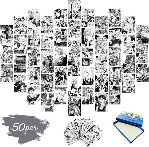 Buy Vfaejll Pcs Anime Wall Collage Kit Aesthetic Pictures Anime Collage Kit For Wall