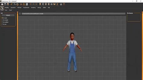 Crear Avatar 3d En Make Human E Importarlo A Blender Youtube