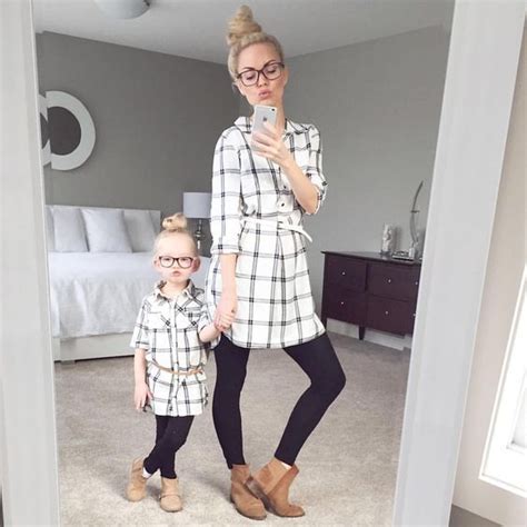 30 Outfits En Conjunto Super Chic Para Mamá E Hija