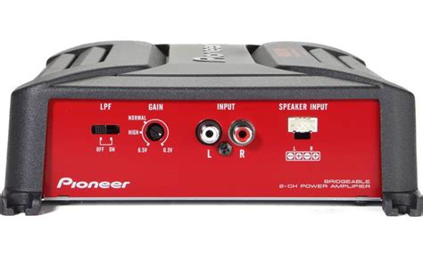 Pioneer Gm A3602 2 Channel Car Amplifier — 60 Watts Rms X 2 At Crutchfield