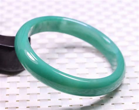 Free Shipping Mm Very Fine Rare Natural Green Jadeite Bracelet Bangle