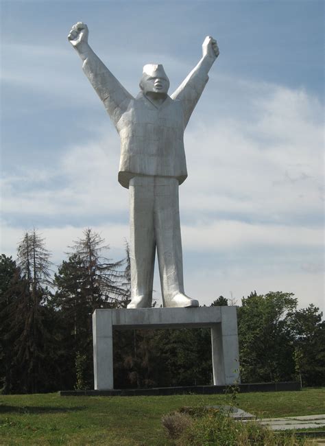 Yugoslavia Stjepan Filipvić Monument In Valjevo A City And The