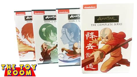 Avatar The Last Airbender The Complete Series Dvd Box Set Unboxing