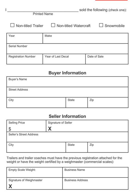 Missouri Bill Of Sale Form Templates For Autos Boats And More Free