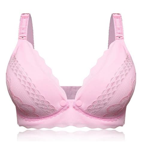 Front Button Wireless Maternity Soft Gather Bras Aa Sourcing Ltd