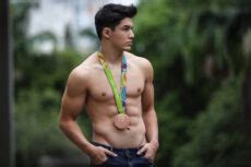 Olympic Hunks We Would All Destroy A Cardboard Bed With Gay Body Blog