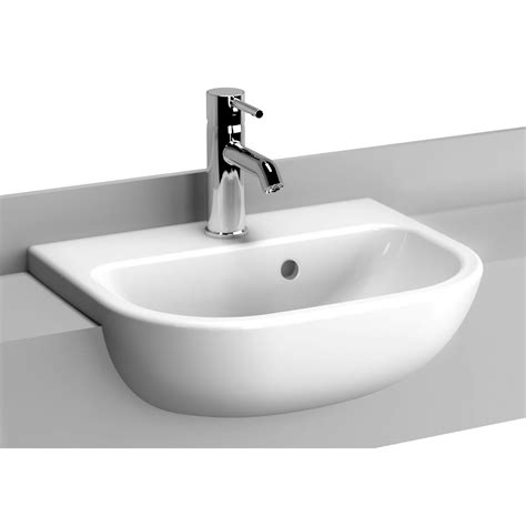 Vitra S20 Short Projection Semi Recessed Basin Uk Bathrooms