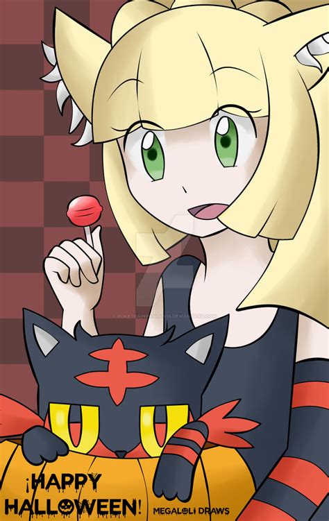 Lillie And Litten Pokemon And More Drawn By Ultrayoru Hot Sex Picture
