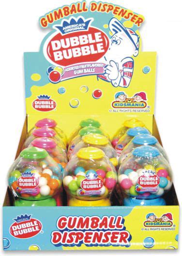 Dubble Bubble Gumball Dispensers 12ct
