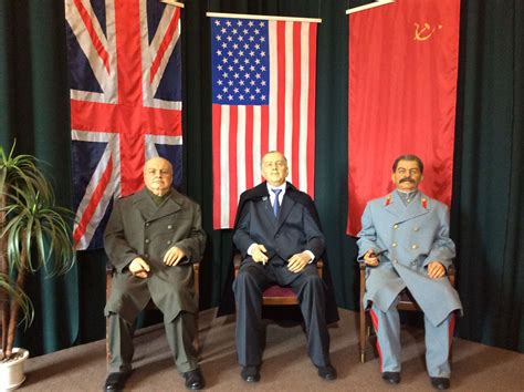 Allied Leaders Pose For A Photo During The Yalta Conference 1945 R