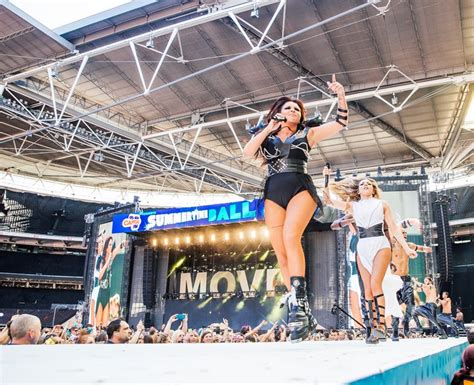 Little Mix S Jesy Nelson Struts Her Stuff On The Stage Summertime Ball 2014 The Capital