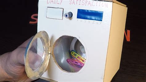 Amazing Homemade Washing Machine Diy Realistic Miniature Washer Toy