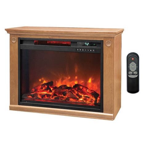 Available on portable fireplace.com for $835 with free shipping! LifeSmart 1500 Watt Large Infrared Quartz Electric ...