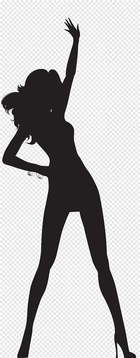 Dancer Silhouette In Pose Vector Clipart Image Free S Vrogue Co