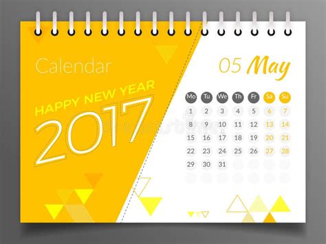 Mei 2017 Kalender 2017 Vector Illustratie Illustration Of Foto 84722510