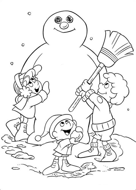 Arquivos Desenhos Do Frosty O Boneco De Neve Para Colorir E Imprimir