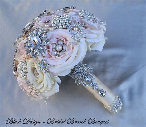 Custom Brooch Bouquets Custom Bridal By Elegantweddingdecor 42500