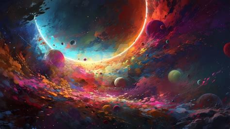 Colorful Space 12 Hd Wallpaper Background By Ixul On Deviantart