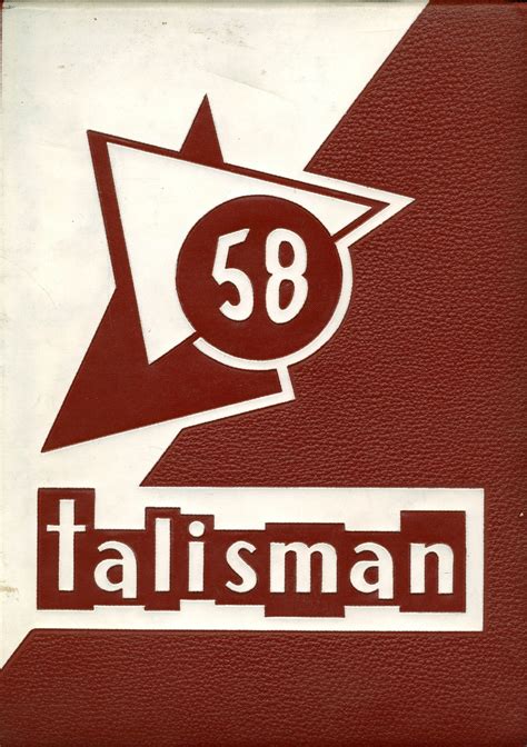 1958 Yearbook From Rutland High School From Rutland Vermont For Sale
