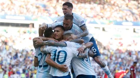 La selección colombiana quiere volver a una final de copa américa luego de 20 años. Copa América 2019: Argentina vs Venezuela, resumen, goles ...