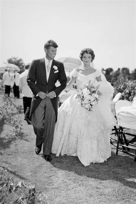 In Photos Vintage Celebrity Weddings Old Wedding Photos Jackie