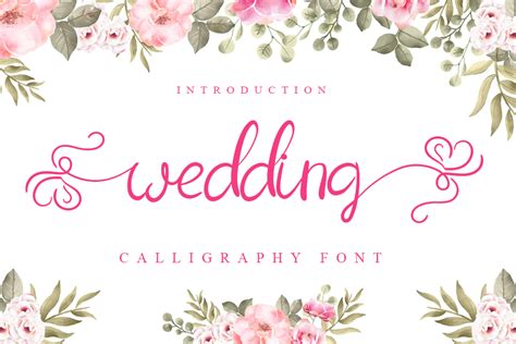 Wedding Font By Inermedia Studio · Creative Fabrica