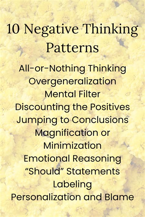 9 Strategies To Challenge Anxious Negative Thinking Patterns Artofit