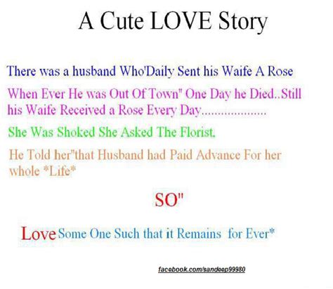 Cute Lovely And Heart Touching Love Stories Cute Love Story