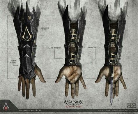 Assassin S Creed Hidden Blade Assassins Creed Artwork Assassins Creed