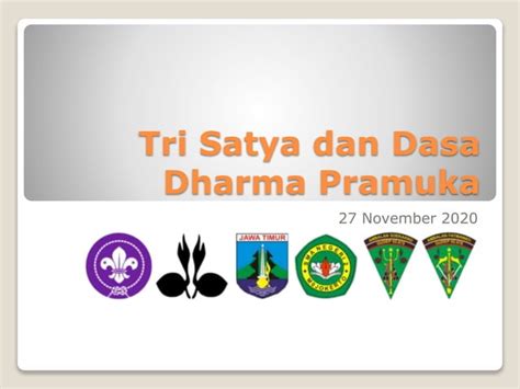 Tri Satya Dan Dasa Dharma Pramuka Ppt